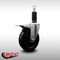 Service Caster 5'' SS Soft Rubber Swivel 1-1/8'' Expanding Stem Caster Total Lock Brake SCC-SSEXTTL20S514-SRS-118 - alternate 3